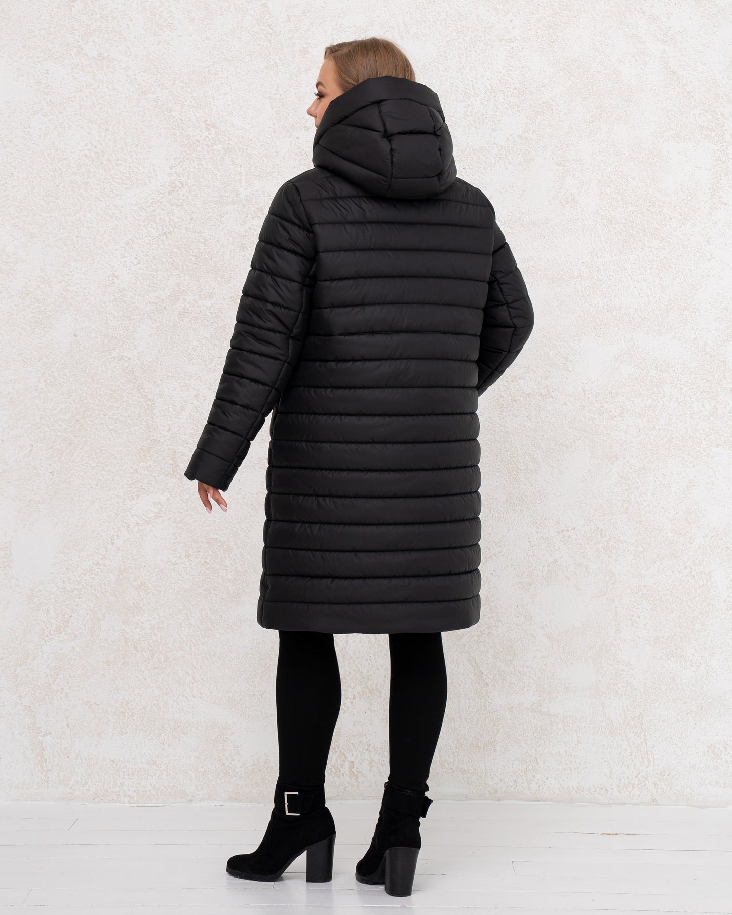 Damen-Winterjacke 0484 Schwarz