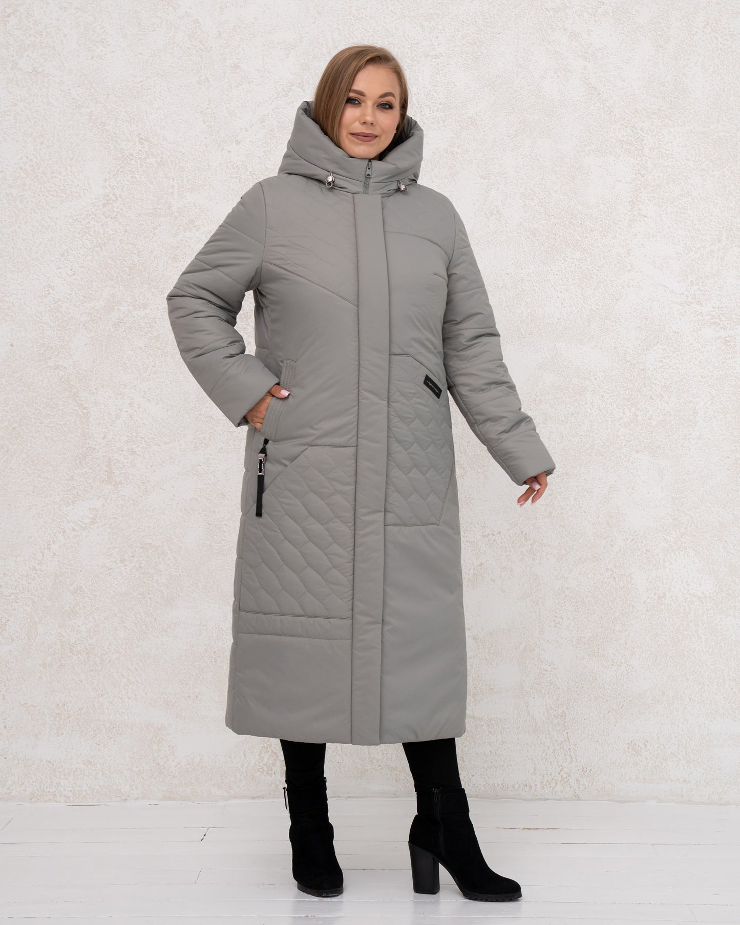 Damen-Winterjacke 0459 Oliv