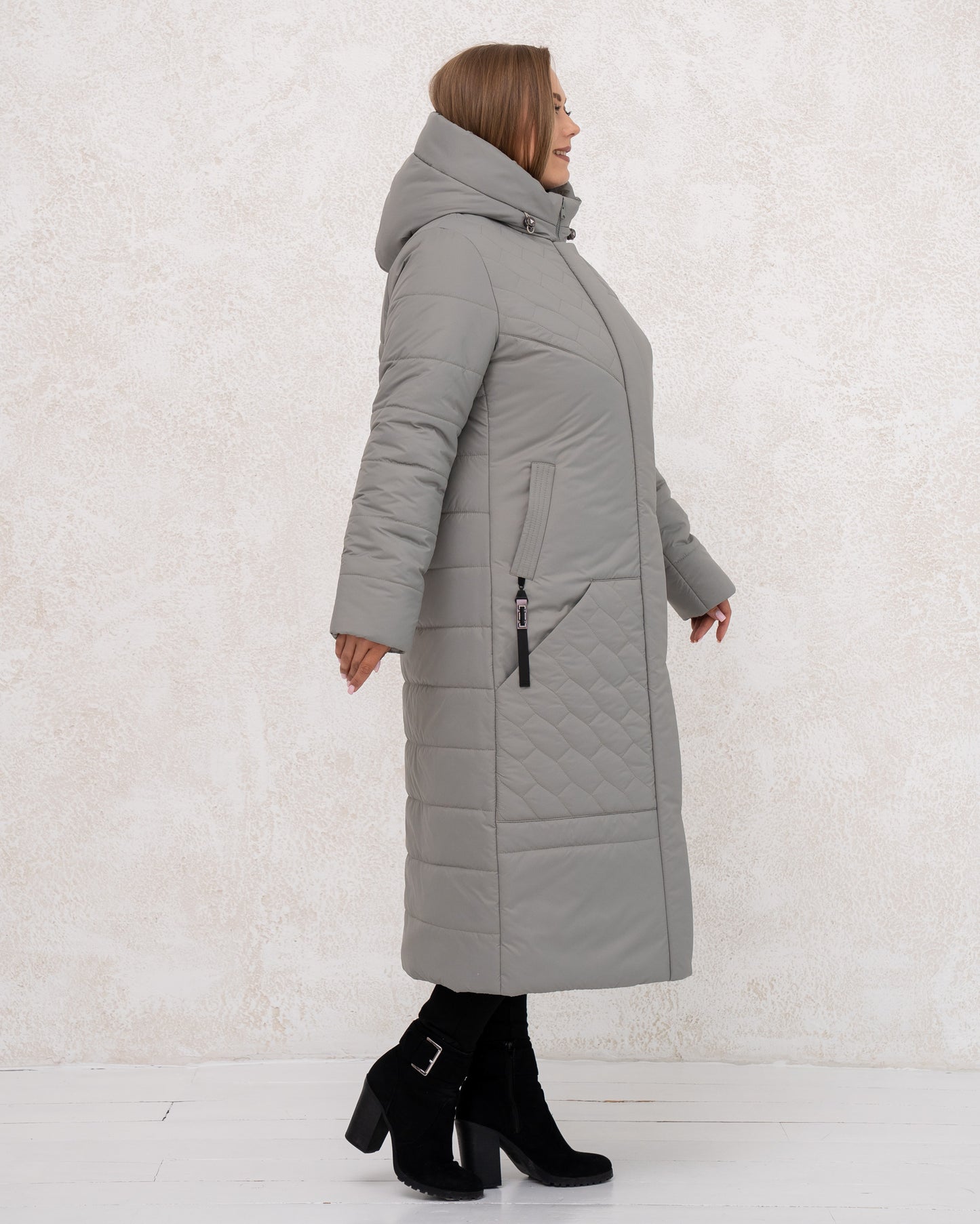 Damen-Winterjacke 0459 Oliv
