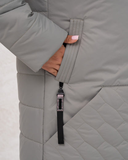 Damen-Winterjacke 0459 Oliv