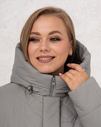 Damen-Winterjacke 0459 Oliv