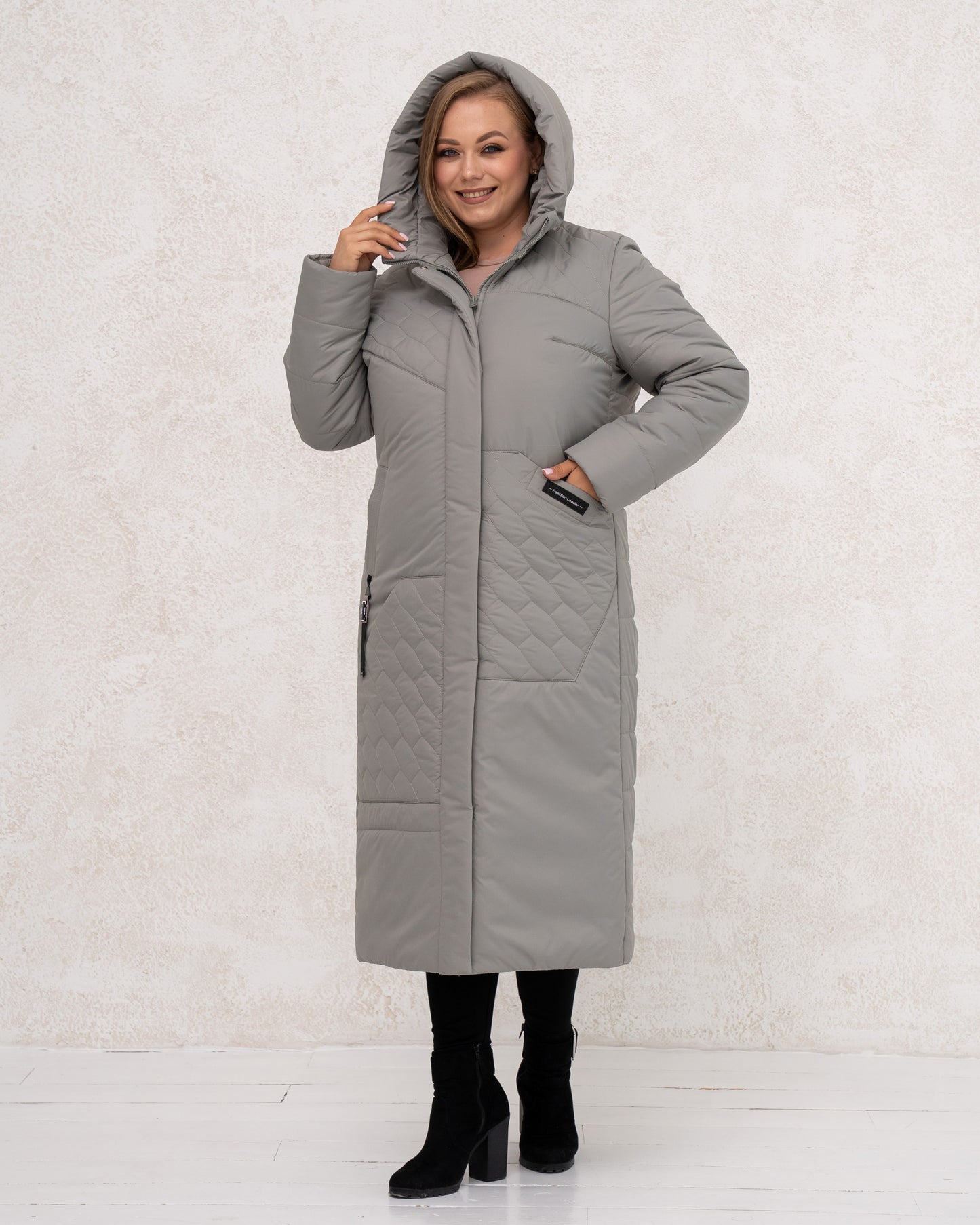 Damen-Winterjacke 0459 Oliv