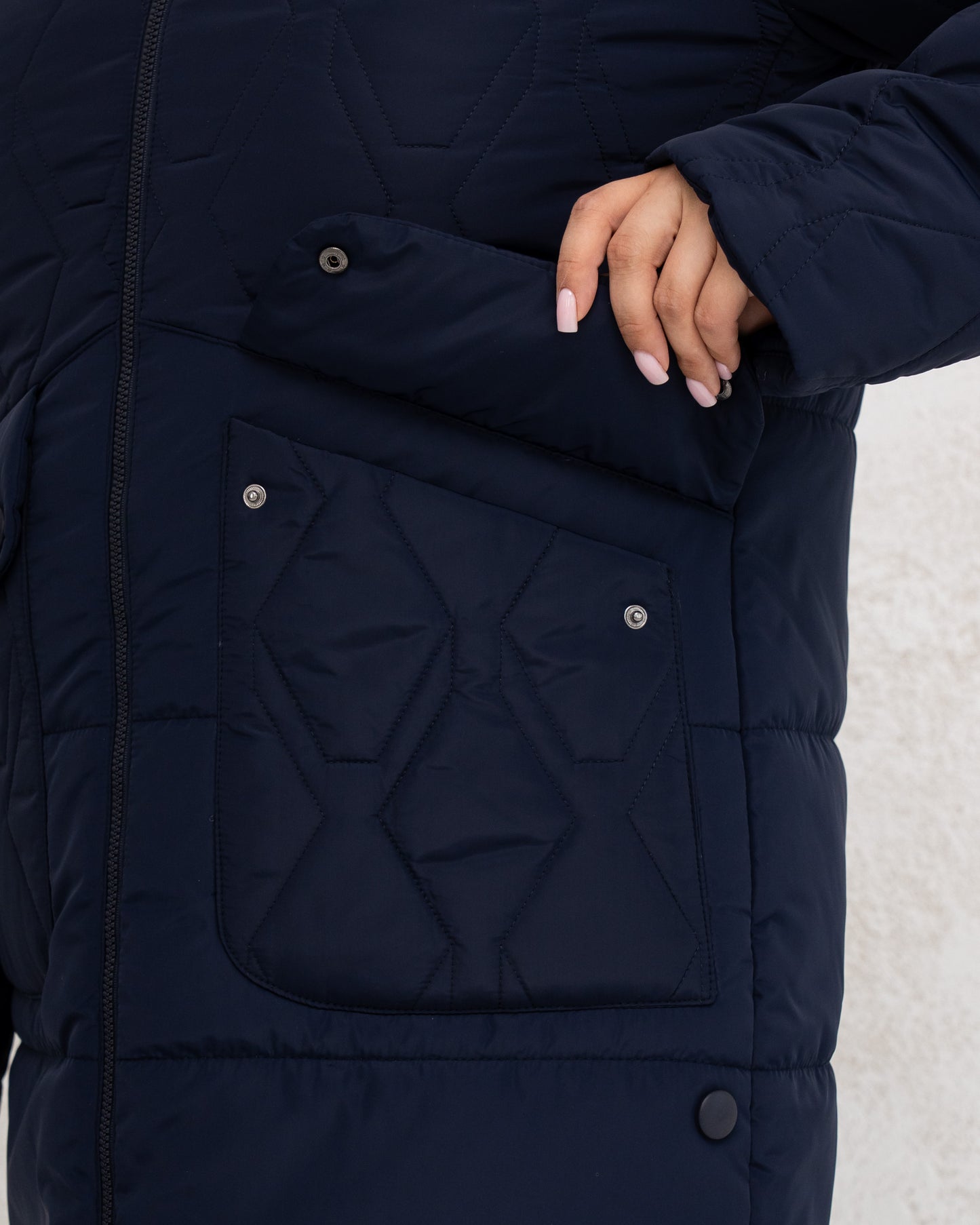 Damen-Winterjacke 0453 Blau