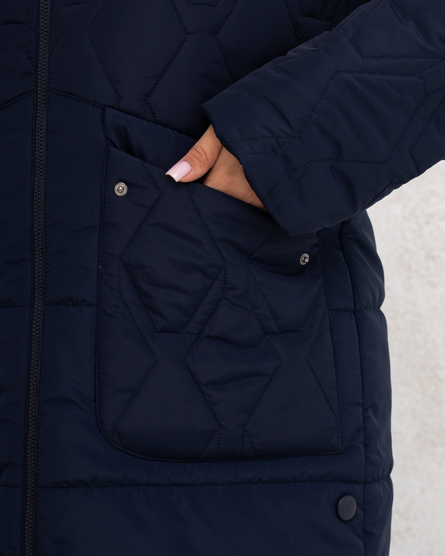 Damen-Winterjacke 0453 Blau